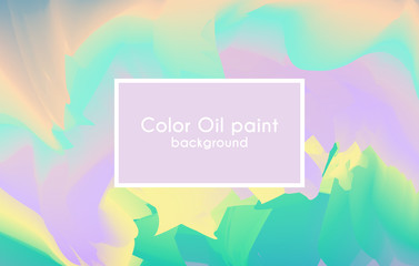 Vector abstract background and a variety of colors and bright.And the oil paint look stylish and as a trend and in the illustrated
