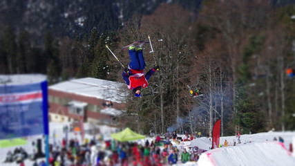 ski freestyle - jump