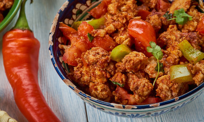 Hyderabadi Keema Shimla Mirch