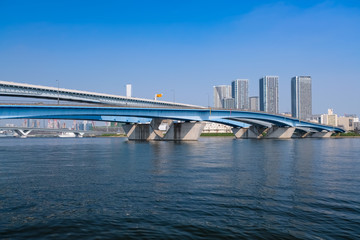 東京 豊洲 晴海大橋