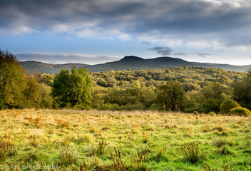 Obraz premium Bieszczady złota jesień