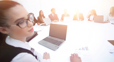 meeting of shareholders of the company at the round - table.