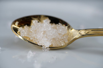 Sodium hydrogen sulfate is an acidic sodium salt of sulfuric acid. 
