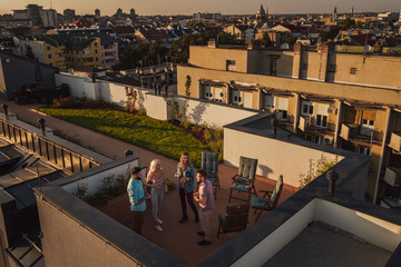 Beautiful sunsets with friends