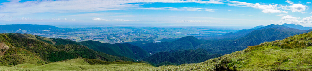 鈴鹿山脈　竜ヶ岳頂上からの景色