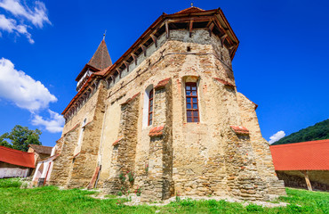 Mesendorf fortified church, Transylvania, Romania