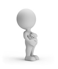3d woman is pregnant