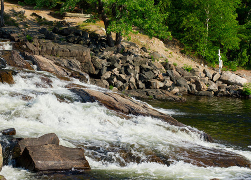 Bala Falls In Muskoka, Ontario