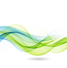 Abstract color wavy background