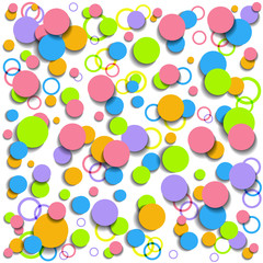 Abstract color wavy background