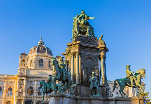 Museum quarter in Vienna Austria
