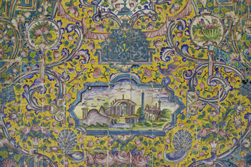 Mosaic, tiles, Persian and Muslim designs