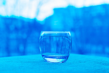 Vaso en azul
