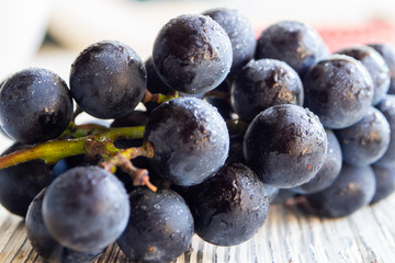 Bunch of homemade grapes