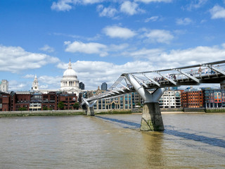Millenium Bridge and ST Paul