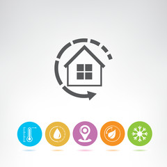 smart home system icons