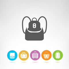 fashion bag icons