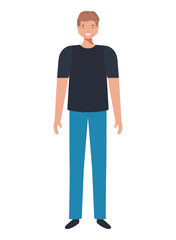 young man avatar character