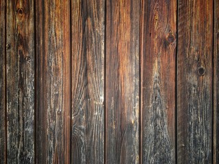 Fototapeta na wymiar Old painted wood wall, texture or background