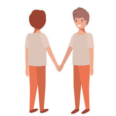 friendly teenagers boys characters