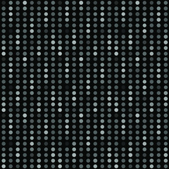 Seamless abstract pattern background with a variety of colored circles.