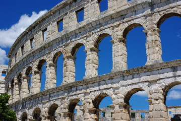 Obraz premium Pula Arena - amphitheatre in Pula, Croatia