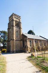 Christ Church Anglican church in Beechworth in north eastern Victoria, Australia.