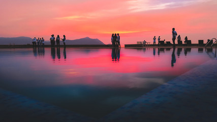 Story in the evening.