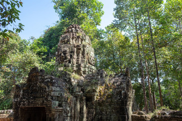 Angkor Wat Temple in Cambodia is the largest religious