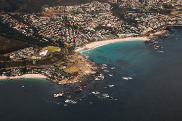 Cape Town from air