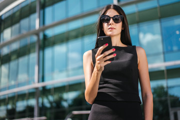 Fototapeta premium Business girl