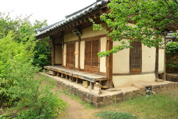 Fototapeta na wymiar Seoseokji historic garden