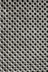 concrete background with holes	