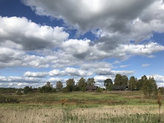 Surroundings of the village Vladykino, Novgorod region. Russia 2