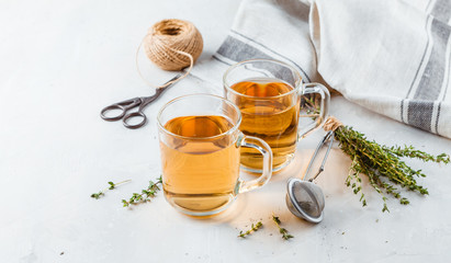 Thyme herbal tea