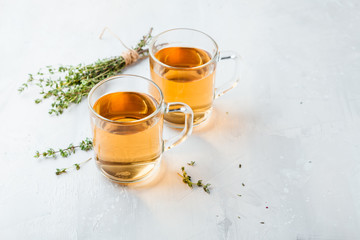 Thyme herbal tea