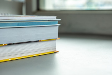 Stack of color books