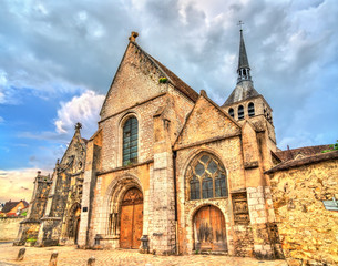 Fototapeta premium Holy Cross church in Provins, France