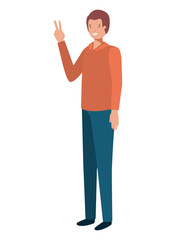 young man avatar character