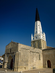 Fototapeta na wymiar Eglise d'Ars en Ré, Ile de Ré