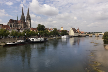 Fototapeta premium Regensburg an der Donau