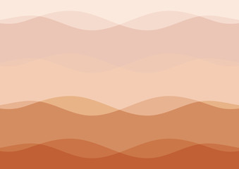 Abstract background with curves lines and gradient.