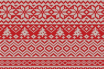 Cool Retro Christmas Jumper Design
