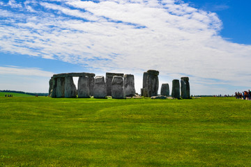 Stonehenge, England on a summer day