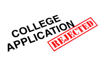 College Application Rejected