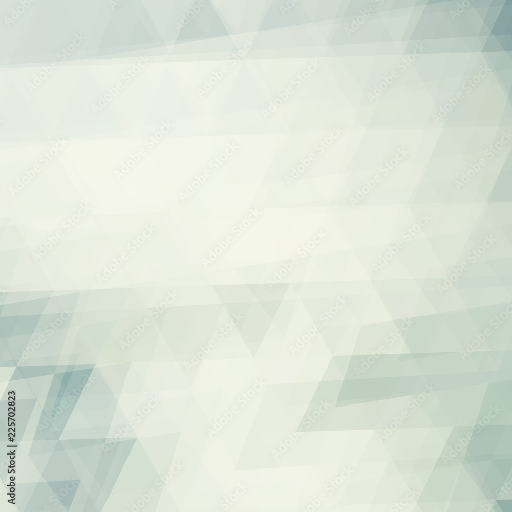 Poster Square faded pattern with triangles