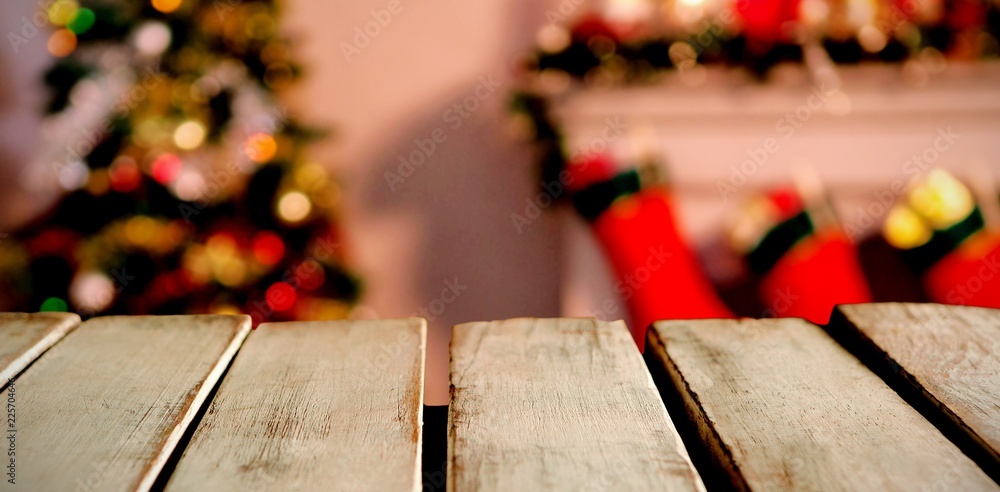 Poster composite image of composite image of image of a wooden board