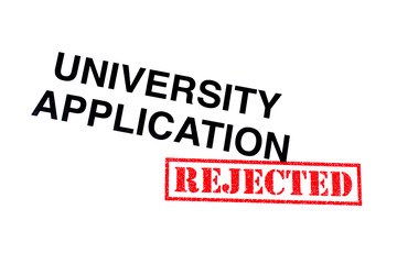 University Application Rejected