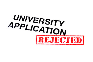 University Application Rejected