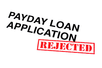 Fototapeta na wymiar Payday Loan Application